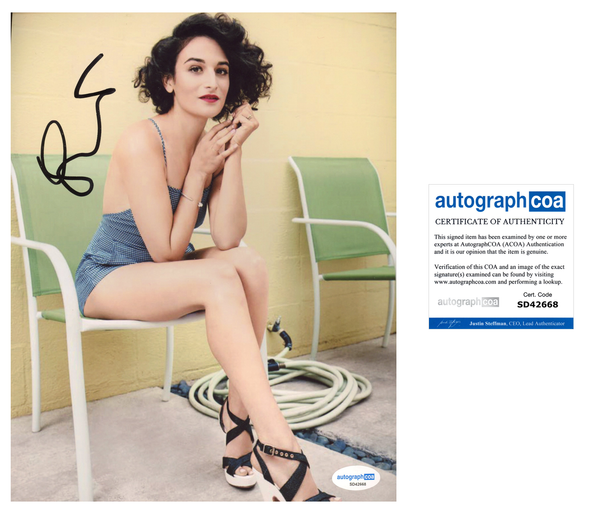 Jenny Slate Sexy Signed Autograph 8x10 photo ACOA