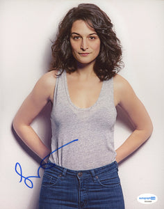 Jenny Slate Sexy Signed Autograph 8x10 photo ACOA