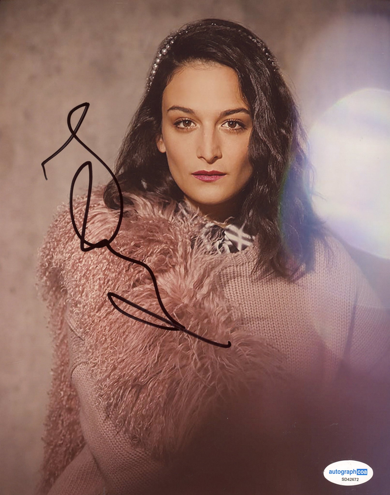 Jenny Slate Sexy Signed Autograph 8x10 photo ACOA