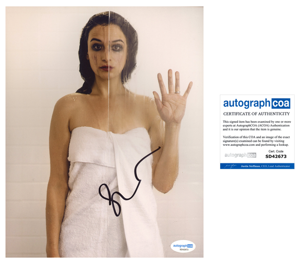 Jenny Slate Sexy Signed Autograph 8x10 photo ACOA