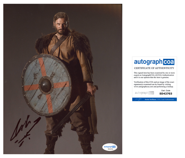 Clive Standen Vikings Signed Autograph 8x10 Photo ACOA