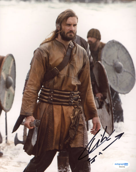Clive Standen Vikings Signed Autograph 8x10 Photo ACOA