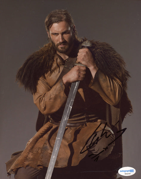 Clive Standen Vikings Signed Autograph 8x10 Photo ACOA