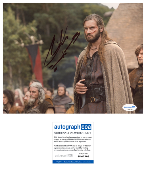 Clive Standen Vikings Signed Autograph 8x10 Photo ACOA