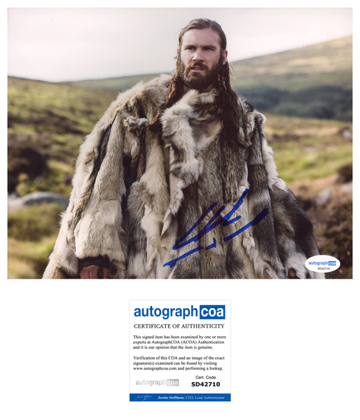 Clive Standen Vikings Signed Autograph 8x10 Photo ACOA