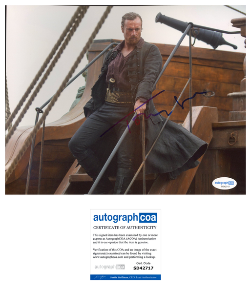 Toby Stephens Black Sails Signed Autograph 8x10 Photo ACOA