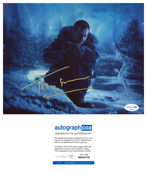 Toby Stephens Lost in Space Signed Autograph 8x10 Photo ACOA