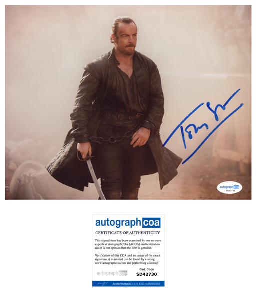 Toby Stephens Black Sails Signed Autograph 8x10 Photo ACOA