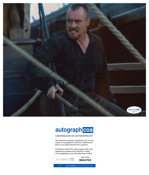 Toby Stephens Black Sails Signed Autograph 8x10 Photo ACOA