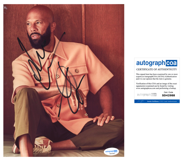 Common John Wick Signed Autograph 8x10 Photo ACOA