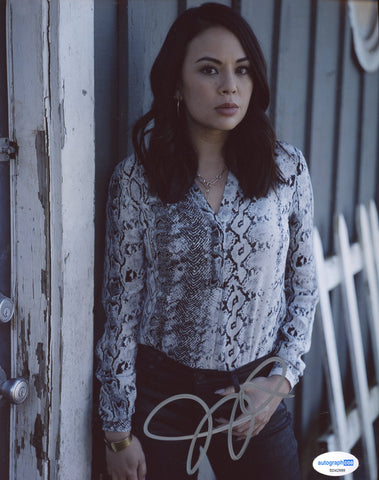 Janel Parrish Sexy Signed Autograph 8x10 Photo ACOA