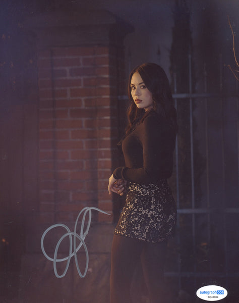 Janel Parrish Sexy Signed Autograph 8x10 Photo ACOA