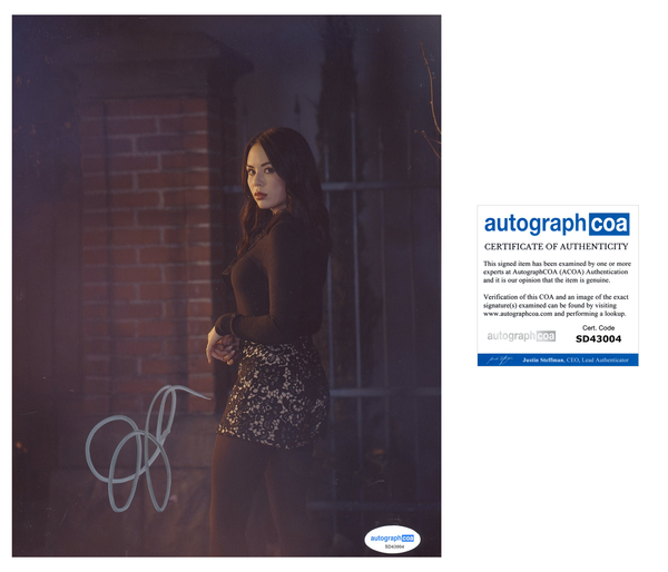 Janel Parrish Sexy Signed Autograph 8x10 Photo ACOA