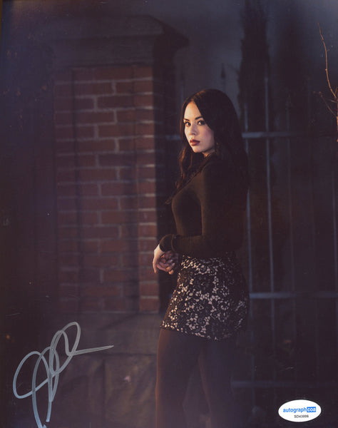 Janel Parrish Sexy Signed Autograph 8x10 Photo ACOA