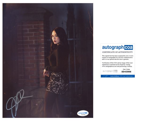 Janel Parrish Sexy Signed Autograph 8x10 Photo ACOA