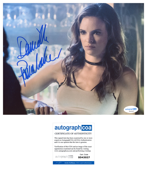 Danielle Panabaker Sexy Signed Autograph 8x10 Photo ACOA