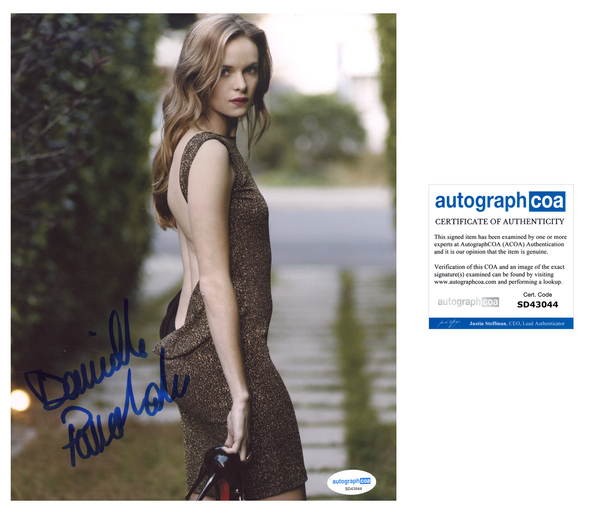 Danielle Panabaker Sexy Signed Autograph 8x10 Photo ACOA