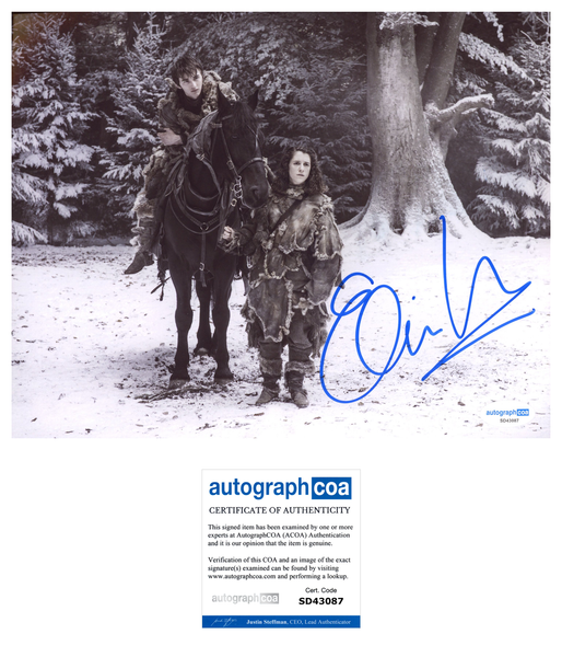 Ellie Kendrick Game of Thrones Signed Autograph 8x10 Photo ACOA