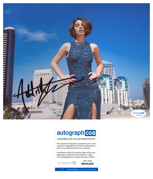 Adelaide Kane Sexy Signed Autograph 8x10 Photo ACOA