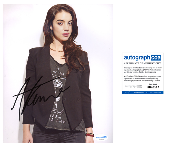 Adelaide Kane Sexy Signed Autograph 8x10 Photo ACOA