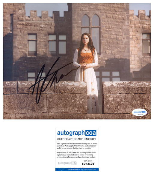 Adelaide Kane Reign Signed Autograph 8x10 Photo ACOA