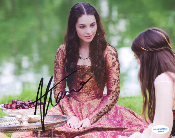 Adelaide Kane Reign Signed Autograph 8x10 Photo ACOA