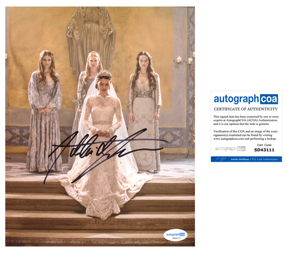 Adelaide Kane Reign Signed Autograph 8x10 Photo ACOA