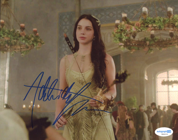 Adelaide Kane Reign Signed Autograph 8x10 Photo ACOA