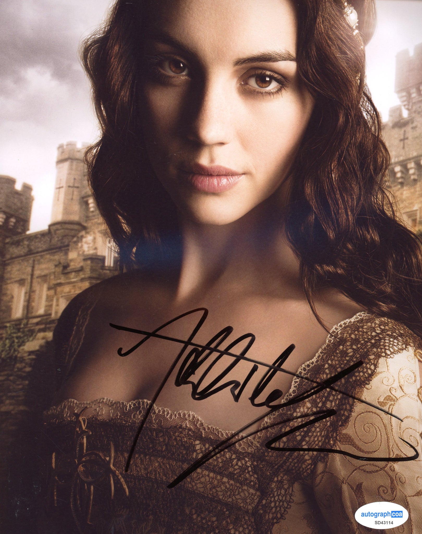 Adelaide Kane Reign Signed Autograph 8x10 Photo ACOA