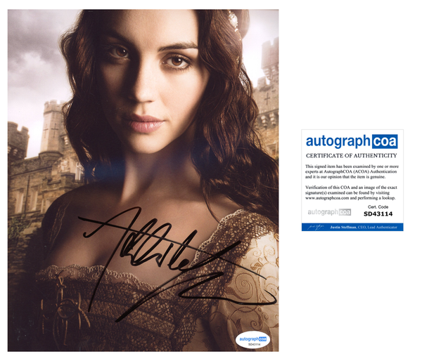 Adelaide Kane Reign Signed Autograph 8x10 Photo ACOA