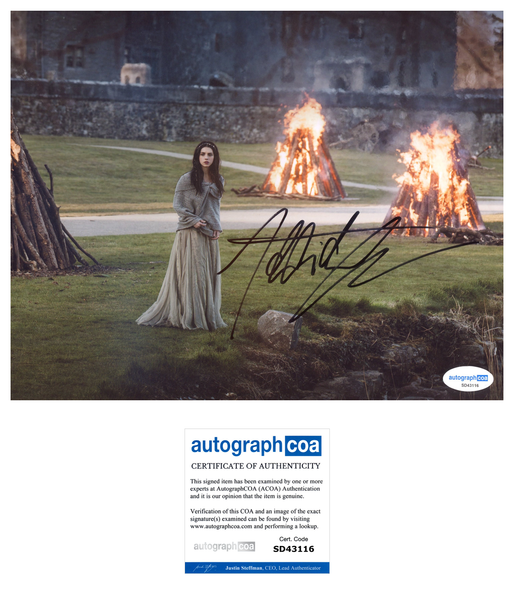 Adelaide Kane Reign Signed Autograph 8x10 Photo ACOA