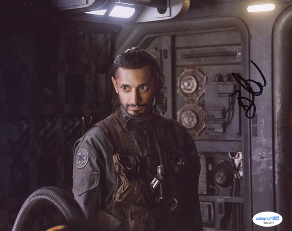 Riz Ahmed Rogue One Signed Autograph 8x10 Photo ACOA - Outlaw Hobbies Authentic Autographs