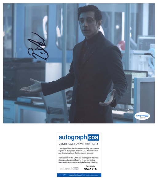 Riz Ahmed Venom Signed Autograph 8x10 Photo ACOA