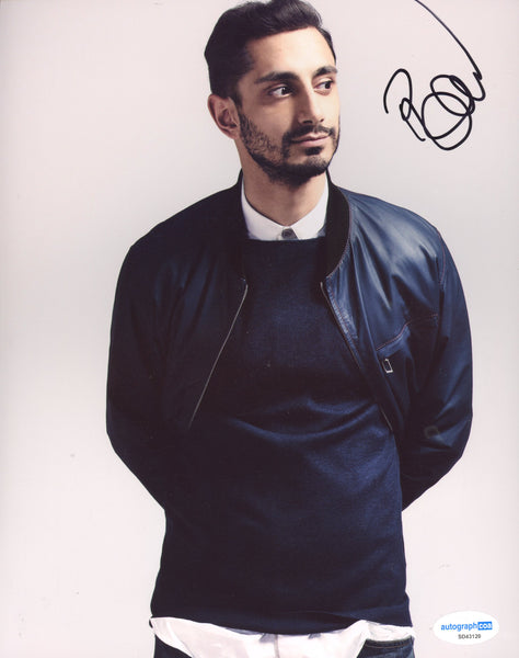 Riz Ahmed Venom Signed Autograph 8x10 Photo ACOA