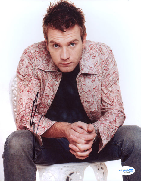 Ewan McGregor Signed Autograph 8x10 Photo ACOA