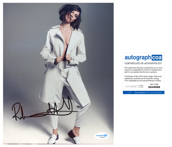 Rebecca Hall Sexy Signed Autograph 8x10 Photo ACOA