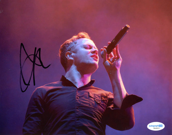 Dan Reynolds Imagine Dragons Signed Autograph 8x10 Photo ACOA