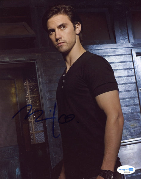 Milo Ventimiglia Heroes Signed Autograph 8x10 Photo ACOA