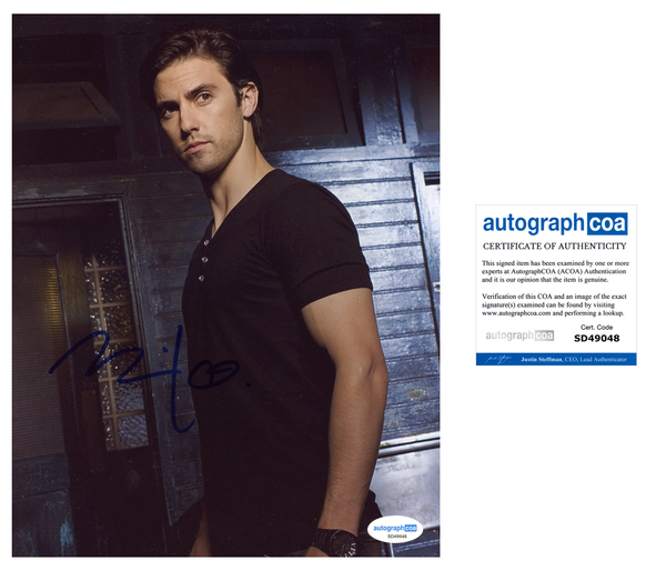 Milo Ventimiglia Heroes Signed Autograph 8x10 Photo ACOA