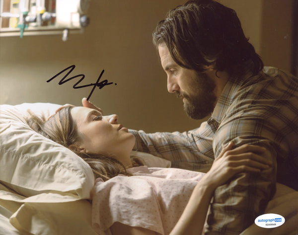 Milo Ventimiglia This is Us Signed Autograph 8x10 Photo ACOA