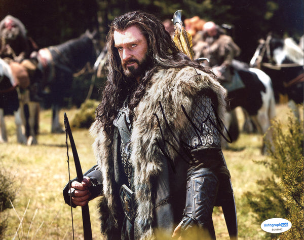 Richard Armitage Hobbit Signed Autograph 8x10 Photo ACOA