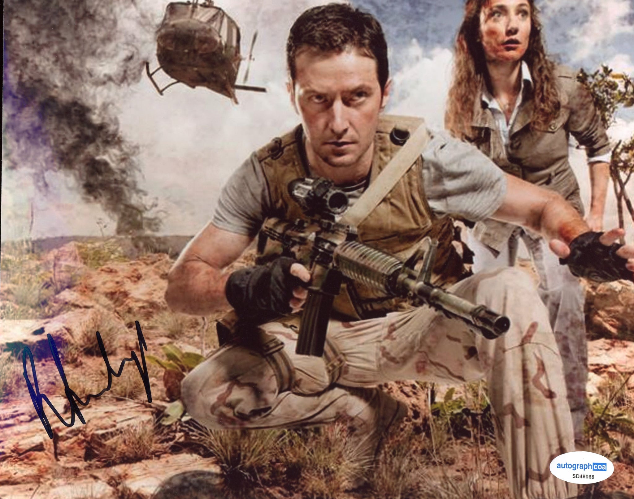 Richard Armitage Strike Back Signed Autograph 8x10 Photo ACOA