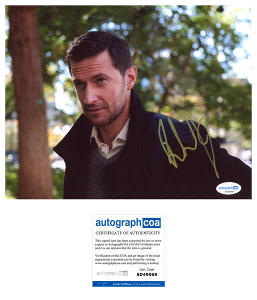 Richard Armitage Strike Back Signed Autograph 8x10 Photo ACOA