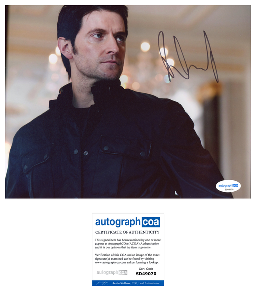 Richard Armitage Strike Back Signed Autograph 8x10 Photo ACOA