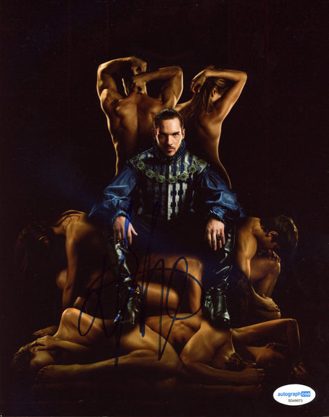 Jonathan Rhys Meyers Tudors Signed Autograph 8x10 Photo ACOA