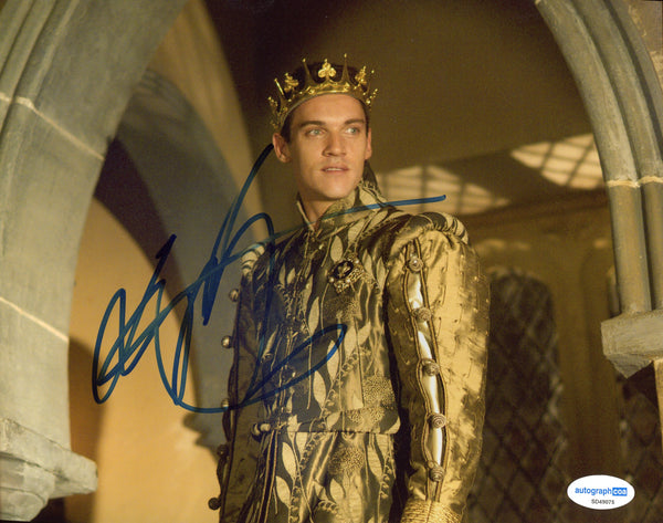 Jonathan Rhys Meyers Tudors Signed Autograph 8x10 Photo ACOA
