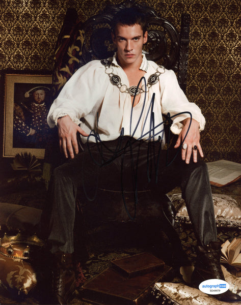 Jonathan Rhys Meyers Tudors Signed Autograph 8x10 Photo ACOA