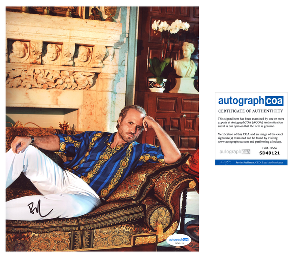 Edgar Ramirez Versace Signed Autograph 8x10 Photo ACOA