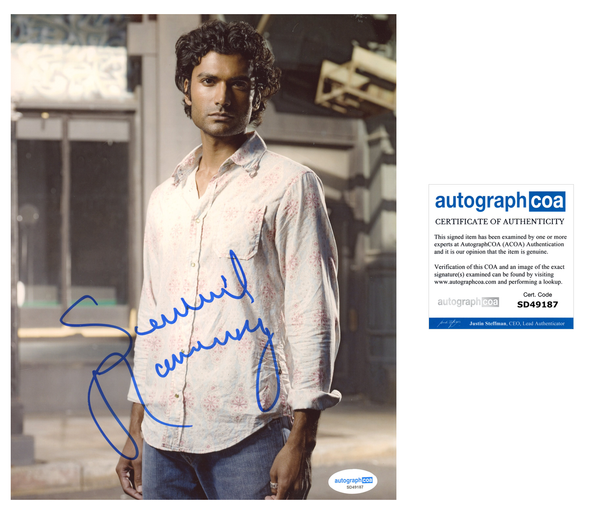 Sendhil Ramamurthy Heroes Signed Autograph 8x10 Photo ACOA