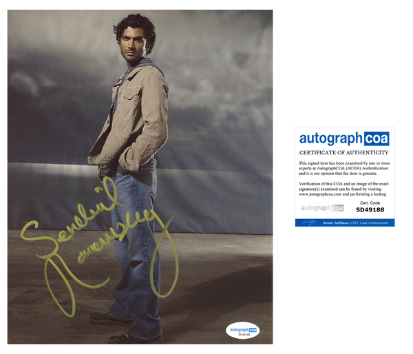 Sendhil Ramamurthy Heroes Signed Autograph 8x10 Photo ACOA